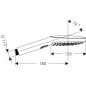 Hansgrohe Raindance Select E - Douchette 120, 3jet, blanc mat 26520700