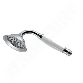 Novaservis Douchettes à main - Pommeau de douche Retro, blanc/chrome S160