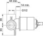 Hansa Vario - Corps d’encastrement pour mitigeur de douche encastré DN15 50500100