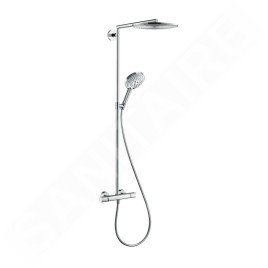 Hansgrohe Raindance S - Set de douche avec thermostat, 300 mm, chrome 27114000