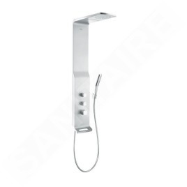 Hansgrohe Raindance New - Panneau de douche Lift 180 2 jets, chrome mat 27008000