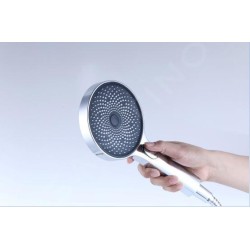 kielle Vega - Set de douche avec mitigeur, colonne, flexible et tête de douche, chrome 20618SN10