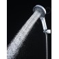 kielle Vega - Set de douche avec mitigeur, colonne, flexible et tête de douche, chrome 20618SN10