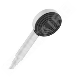 Hansgrohe Pulsify S - Pommeau de douche Activation 105, 1 jet, blanc mat 24120700