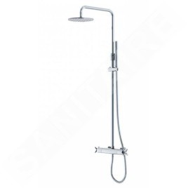 Steinberg 250 - Ensemble de douche avec thermostat, diamètre 200 mm, chrome 250 2721