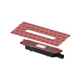 Tece TECEdrainprofile - Siphon pour profil de douche, ultra bas, évacuation latérale DN40 673001