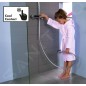 Hansgrohe Rainmaker Select - Set de douche Showerpipe 460 avec thermostat, 3 jets, blanc/ chrome 27106400