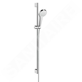 Hansgrohe Croma Select S - Set de douche Vario, 0,90m, blanc/chrome 26572400