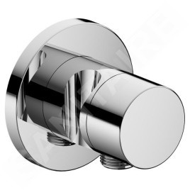 Keuco IXMO - Set de douche avec thermostat à encastrer, diamètre 25 cm, chrome 59602010001