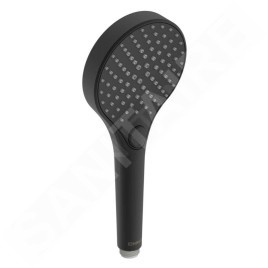 Hansa Viva - Pommeau de douche, 3 jets, noir mat 4433030033