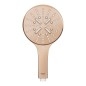 Grohe Rainshower SmartActive - Douche de tête 130 9,5 l/min, 3 jets, Warm Sunset brossé 26574DL0