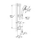 Grohe Tempesta Cosmopolitan - Colonne de douche , 4 jets, chrome 27577002