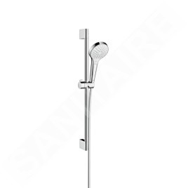 Hansgrohe Croma Select S - Set de douche Vario, 0,65m, blanc/chrome 26562400
