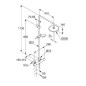 Kludi Logo - Colonne de douche avec thermostat, 1 jet, chrome 6809405-00