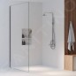 Steinberg 100 - Ensemble de douche avec mitigeur, diamètre 200 mm, chrome 100 2760