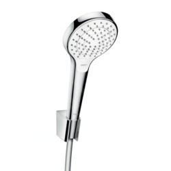Hansgrohe Croma Select S - Douchette Vario Porter, kit, 1,25 m, blanc/chrome 26421400