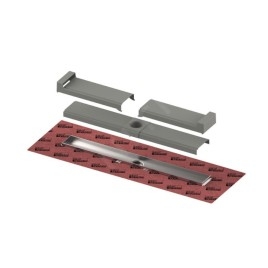 Tece TECEdrailine-Evo - Caniveau de douche Evo 900 mm, avec bride, couvercle de protection, acier inoxydable 600902