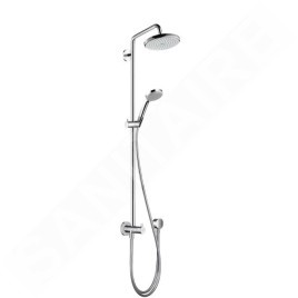 Hansgrohe Croma 220 - Douche de tête, Reno 220 mm, bras de douche 400 mm, 1 jet, chrome 27224000