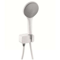 Kludi Freshline - Set de douche 120, 1 jet, blanc/chrome 6787091-00