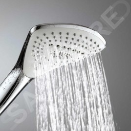 Kludi Fizz - Set de pommeau de douche, support et flexible, 3 jets, blanc/chrome 6775091-00