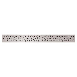 Alcadrain Grilles - Grille pour caniveau à douche linéaire 1050 mm, inox brillant BUBLE-1050L