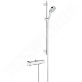 Grohe Grohtherm 2000 - Mitigeur de douche thermostatique, set de douche de 900 mm, chrome 34482001