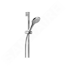 Kludi Freshline - Set pommeau de douche 120, 1 jet, barre et flexible, chrome 6784005-00
