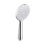 Sapho Douches - Pommeau de douche, blanc/chrome 1204-28