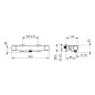 Hansa Optima - Mitigeur thermostatique de douche, chrome 65140201