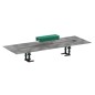 Hansgrohe uBox universal - Kit d'installation pour caniveaux de douche linéaires 700, inox 56011180