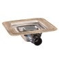 I-Drain Square - Siphon de sol en acier inoxydable Chape 54, 150x150 mm ID4CSQ0150