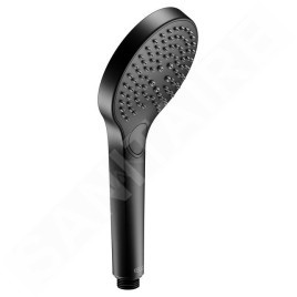Keuco IXMO - Pommeau de douche 120, 3 jets, noir mat 59580370300