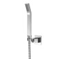 Steinberg 120 - Ensemble de pommeau de douche, support et flexible, chrome 120 1650