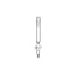 Roca Bisel - Pommeau de douche, 1 jet, chrome A5B9047C00