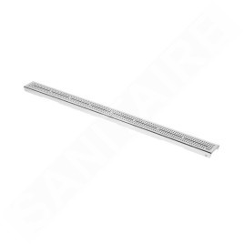 Tece TECEdrainline - Grille Quadratum pour caniveau de douche 800 mm, inox brossé 600851