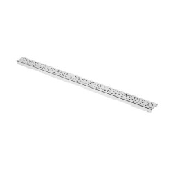 Tece TECEdrainline - Grille Drops pour caniveau de douche 900 mm, inox brossé 600931