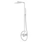 Steinberg 120 - Set de douche, 200x145 mm, chrome 120 2760