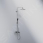 Steinberg 390 - Set de douche avec thermostat, 258x186 mm, chrome 390 2700