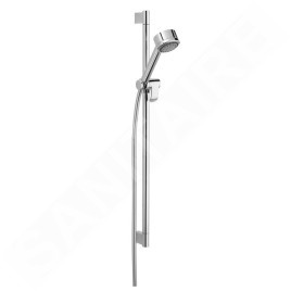 Keuco Plan blue - Set de douchette à main, barre et flexible, chrome 53987010000