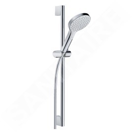 Kludi Dive - Set pommeau de douche, barre et flexible, chrome 6961005-00