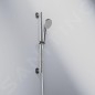Steinberg 340 - Set de pommeau de douche, barre et flexible, 3 jets, chrome 340 1601