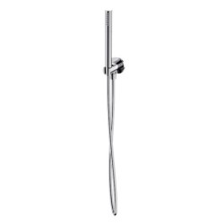 Cersanit Inverto - Set de pommeau de douche, support et flexible, chrome S951-708