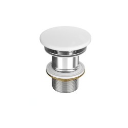 kielle Garnitures de vidage - Bonde de lavabo non refermable, blanc 30901120