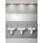 Grohe Bau Ceramic - Demi-colonne pour lavabo, blanc alpin 39426000