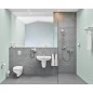 Grohe Bau Ceramic - Demi-colonne pour lavabo, blanc alpin 39426000