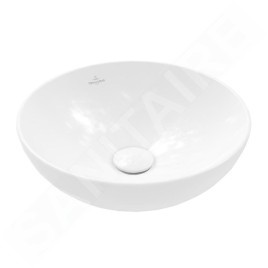 Villeroy & Boch Loop&Friends - Vasque, diamètre 420 mm, avec trop-plein, blanc alpin 4A460001