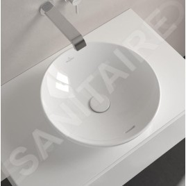 Villeroy & Boch Loop&Friends - Vasque, diamètre 420 mm, avec trop-plein, blanc alpin 4A460001