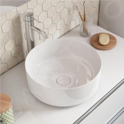 Roca Inspira - Vasque, diamètre 370 mm, blanc A327523000