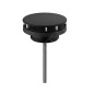 Hansgrohe Garnitures de vidage - Bonde non refermable, noir mat 50001670