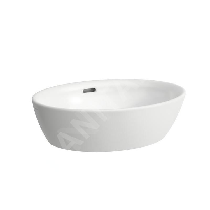 Laufen Pro - vasque, 520x390 mm, sans trou pour robinetterie, avec LCC, blanc H8129644001091